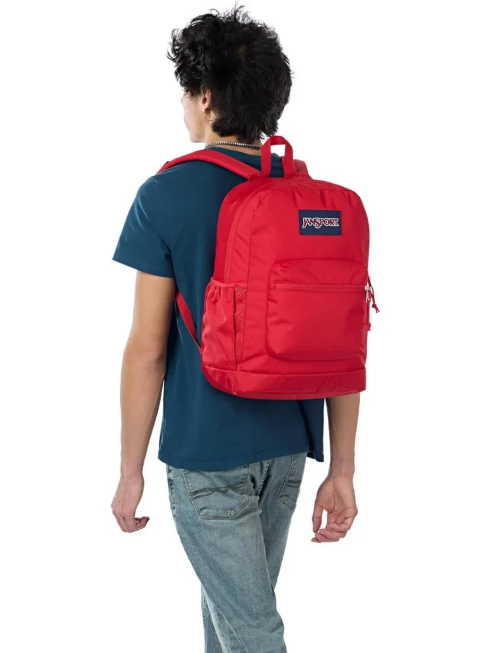 Stylish 26L Red Backpack for School, Travel, and Everyday Use - Durable